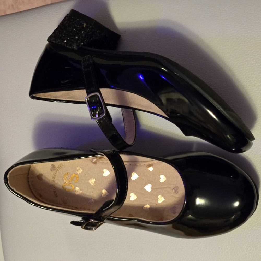 Black Patent Leather Mary Jane Shoes